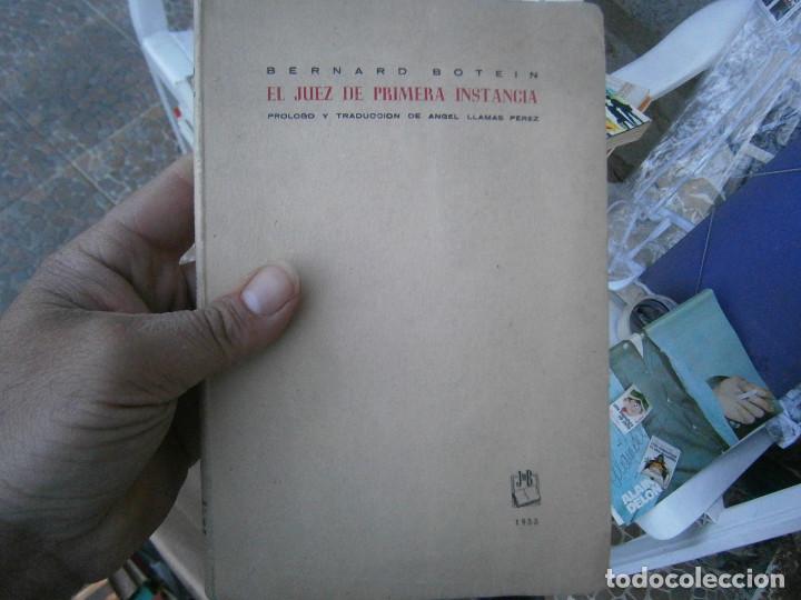 Libros antiguos: EL JUEZ Y,,, - Foto 2