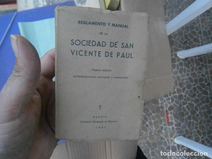 Libros antiguos: SOCIEDAD DE SAN VICENTE PAUL - Foto 2