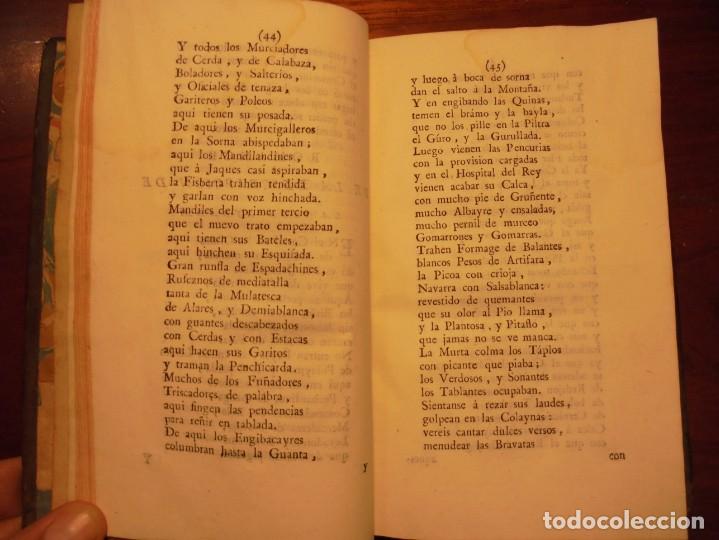 Libros antiguos: ROMANCES DE GERMAN&Iacute;A. GITANOS. HIDALGO. QUEVEDO. 1779 - Foto 5