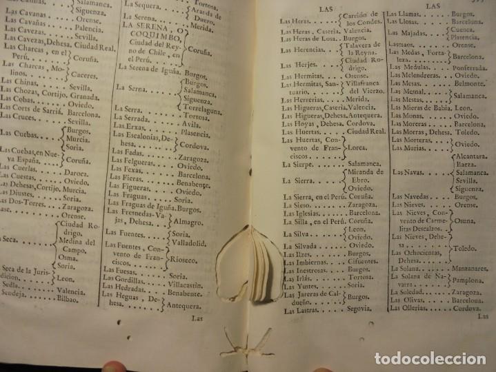 Libros antiguos: ESPINALT. DIRECCION GENERAL DE CARTAS. 2 TOMOS. 1775. DEFECTOS - Foto 7