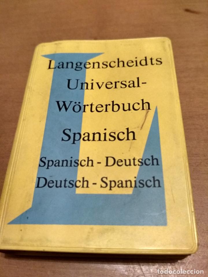Libros antiguos: langenscheidts universal worterbuch spanisch - Foto 1