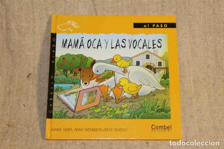 Libros antiguos: mama oca y las vocales - Foto 1