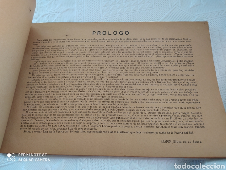 Libros antiguos: HISTORIA DE LA PUERTA DEL SOL - Foto 4