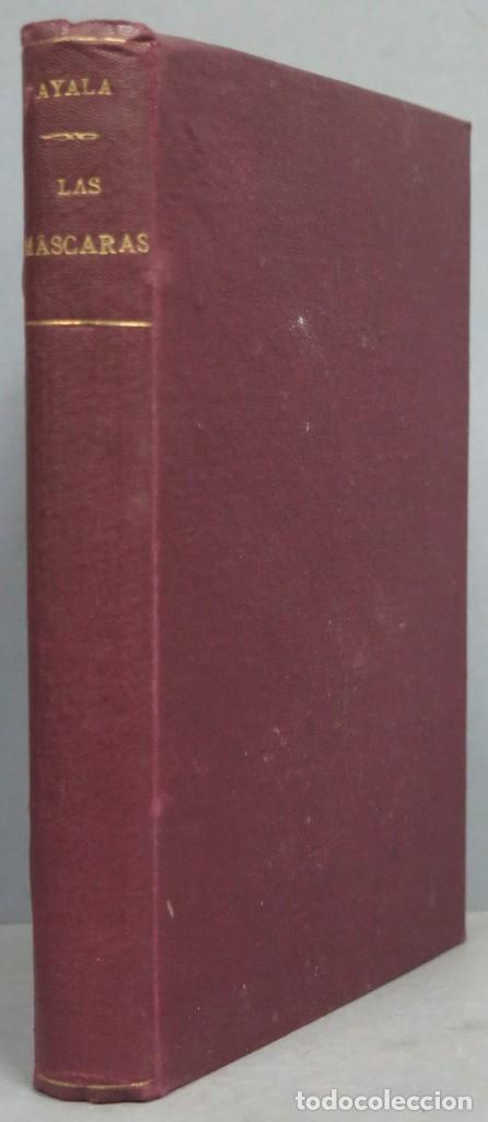 Libros antiguos: 1924.- LAS MASCARAS. PEREZ DE AYALA - Foto 1