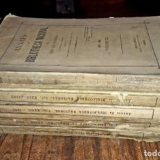 Libros antiguos: ANNAES DA BIBLIOTHECA NACIONAL DO RÍO DE JANEIRO. 1895 1904 1906 1908 2912. Lote 198492085
