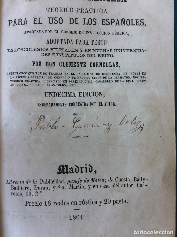 Libros antiguos: GRAMATICA FRANCESA DOS LIBROS 1829 Y 1864 - Foto 5