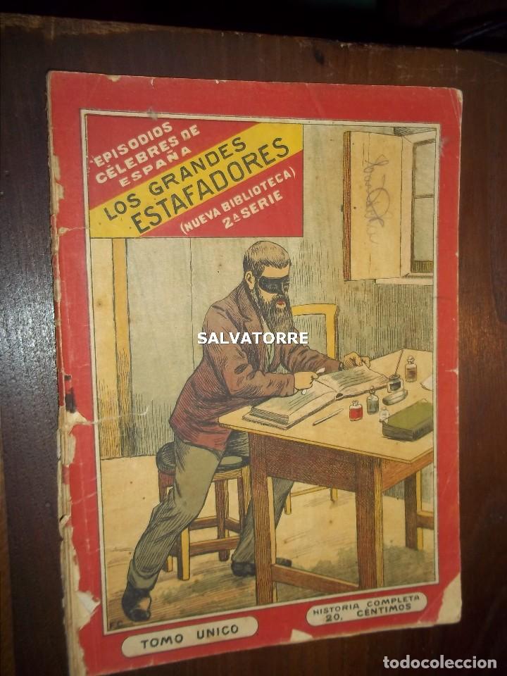 Old books: EPISODIOS CELEBRES ESPA&Ntilde;A.LOS GRANDES ESTAFADORES.