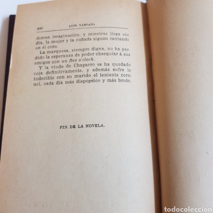 Libros antiguos: LA VIUDA DE CHAPARRO 1906 LUIS TABOADA - Foto 5