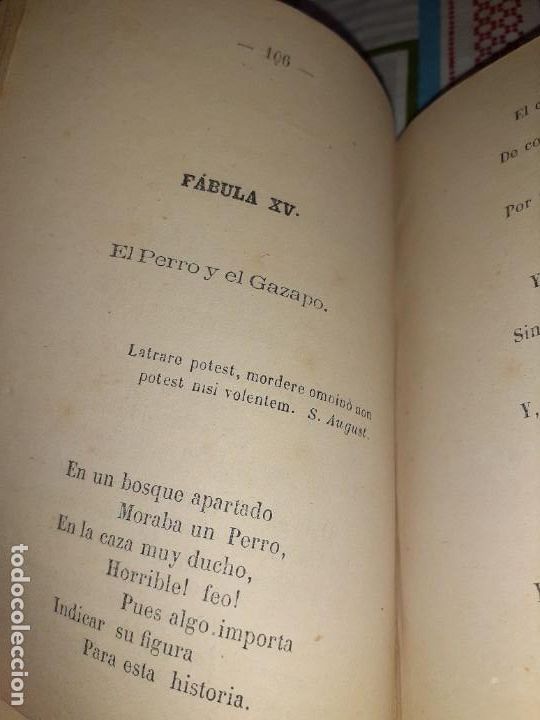 Libros antiguos: Curiosi Libro de Fabulas 1864 - Foto 2