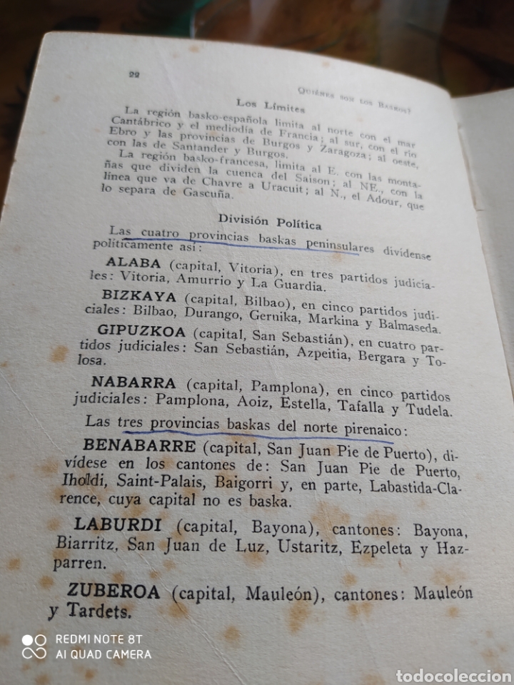 Libros antiguos: Quienes son los Baskos? - Foto 6
