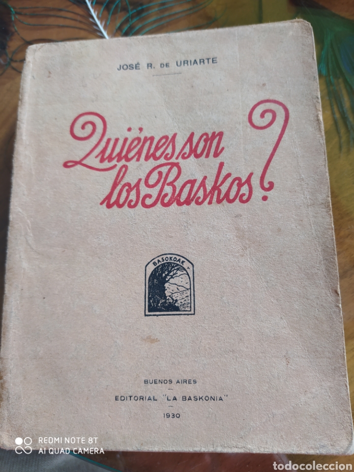 Libros antiguos: Quienes son los Baskos? - Foto 1