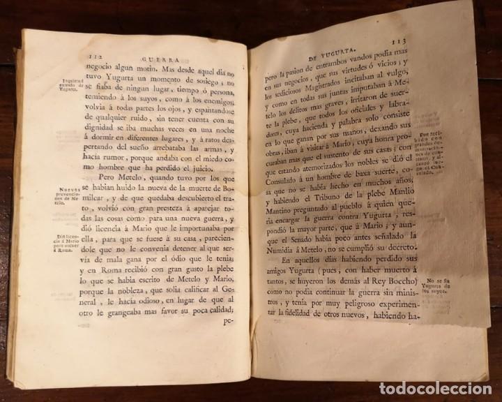 Libros antiguos: Salustio traducido en Castellano - Foto 7