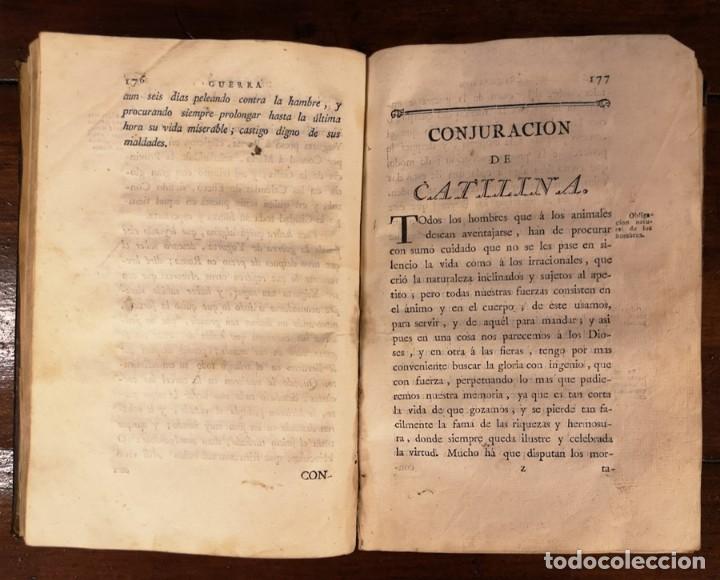 Libros antiguos: Salustio traducido en Castellano - Foto 8