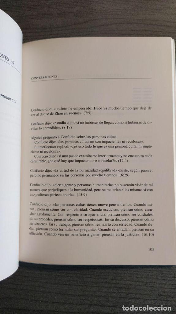 Libros antiguos: EL ARTE DE SER HUMANO. CONFUCIO. Version de THOMAS CLEARY. Tikal Ediciones. - Foto 9