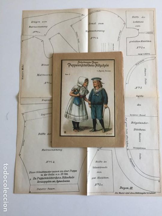 Libros antiguos: PUPPENM&Uuml;TTERCHENS N&Auml;HSCHULE von Agnes Lucas - Foto 9
