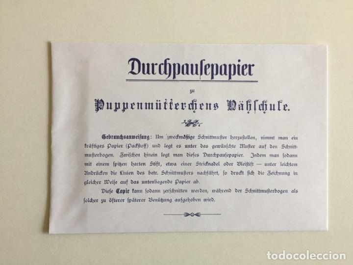 Libros antiguos: PUPPENM&Uuml;TTERCHENS N&Auml;HSCHULE von Agnes Lucas - Foto 13
