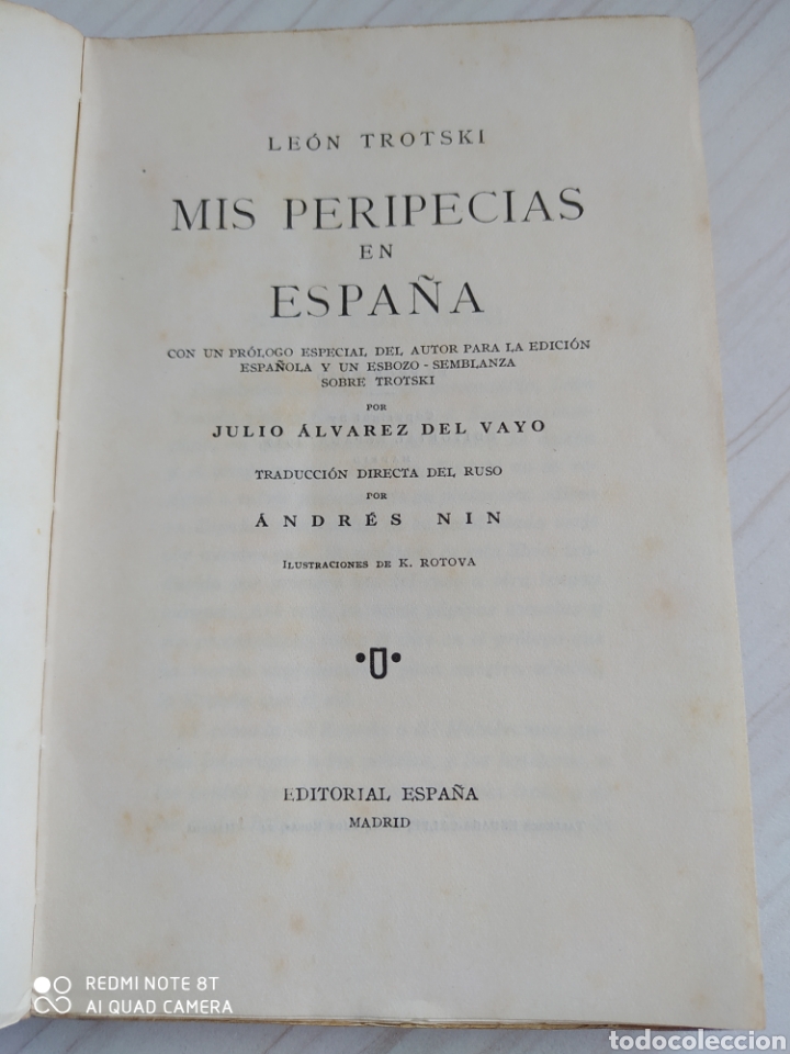 Libros antiguos: MIS PERIPECIAS EN ESPA&Ntilde;A - Foto 2