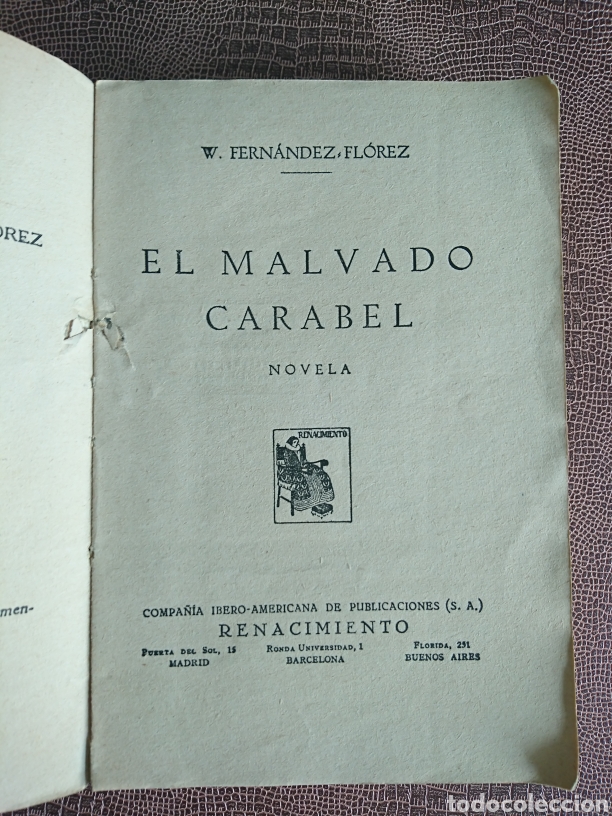 Libros antiguos: El malvado Carabel - Foto 3