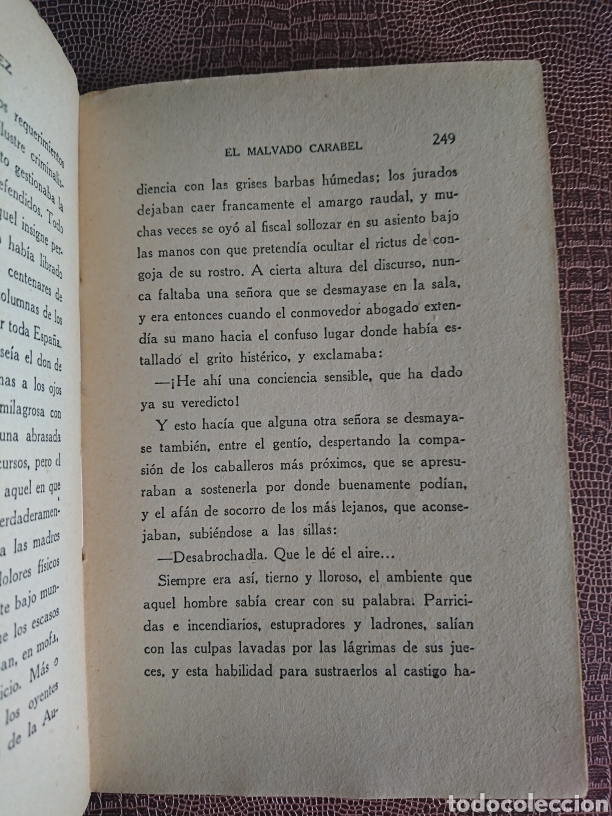 Libros antiguos: El malvado Carabel - Foto 5