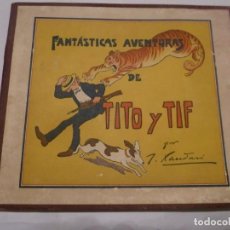 Libros antiguos: FANTASTICA AVENTURA DE TITO Y TIF 1915 J.XANDARÓ PRIMER LIBRO DE HISTORIETA EN ESPAÑOL