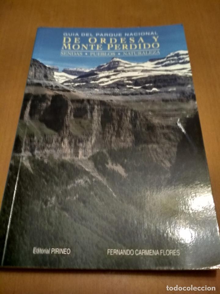 Libros antiguos: Gu&iacute;a del parque nacional de Ordesa y Monte perdido - Foto 1