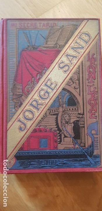 Libros antiguos: Leoni Leone, Jorge Sand - Foto 1