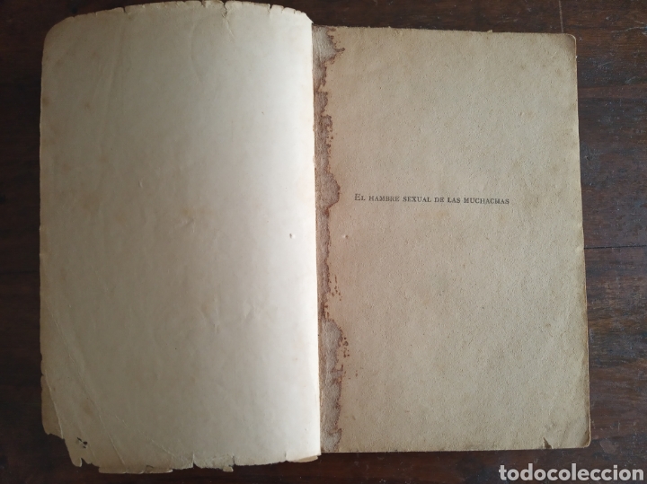 Libros antiguos: El hambre sexual de las muchachas - Foto 3