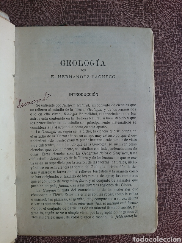 Libros antiguos: Compendio de historia natural. 1922. D. Manuel Cazurro - Foto 3