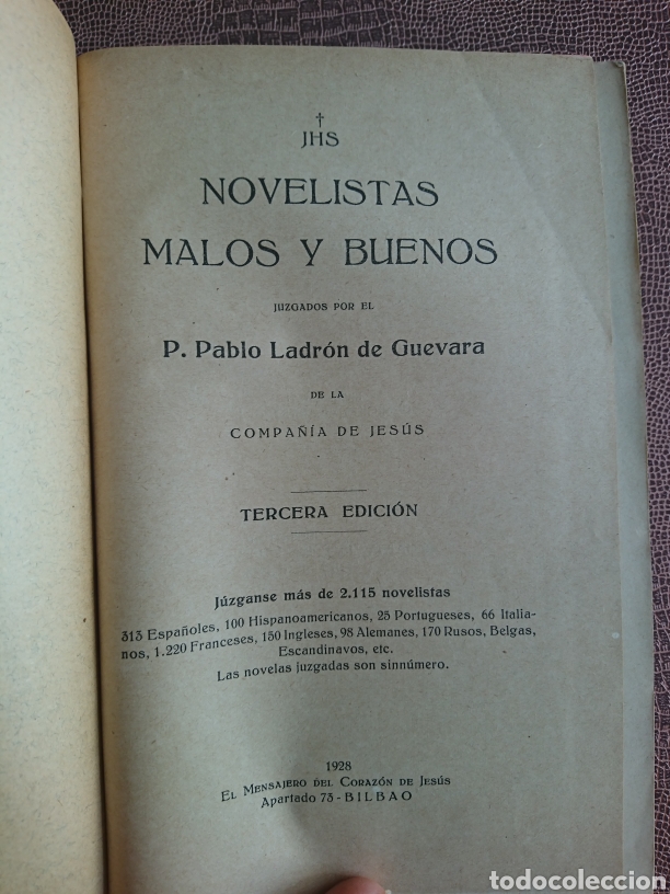 Libros antiguos: Novelistas malos buenos y apendice - Foto 3