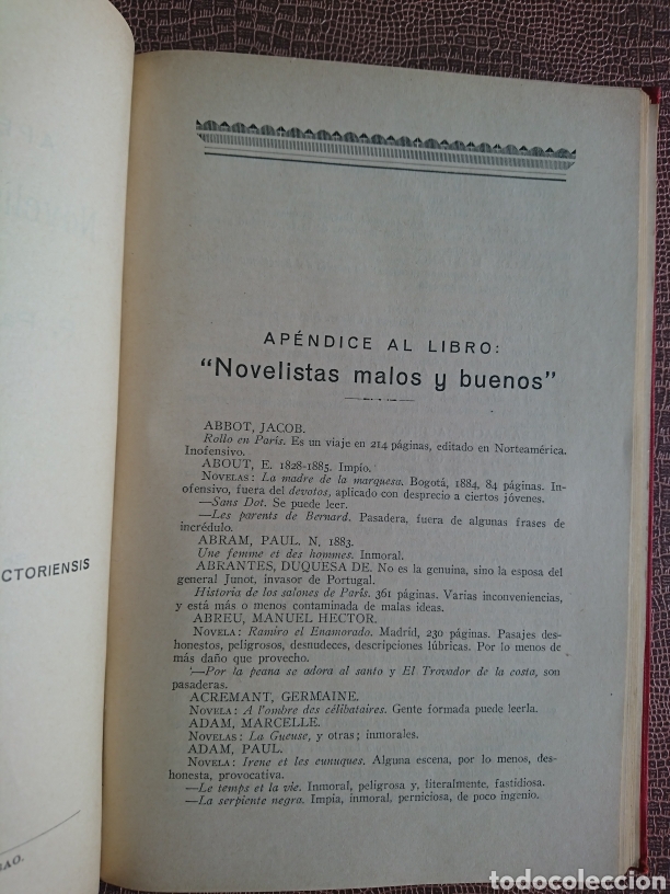 Libros antiguos: Novelistas malos buenos y apendice - Foto 8