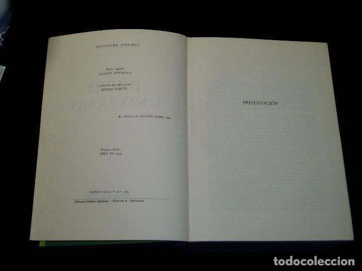 Libros antiguos: Libro 1&ordf; Edic. El Juicio Universal G. Papini - Foto 2