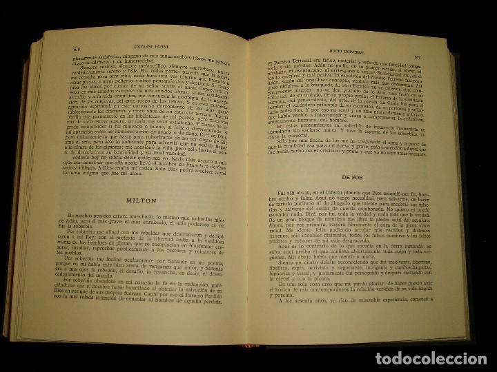 Libros antiguos: Libro 1&ordf; Edic. El Juicio Universal G. Papini - Foto 9