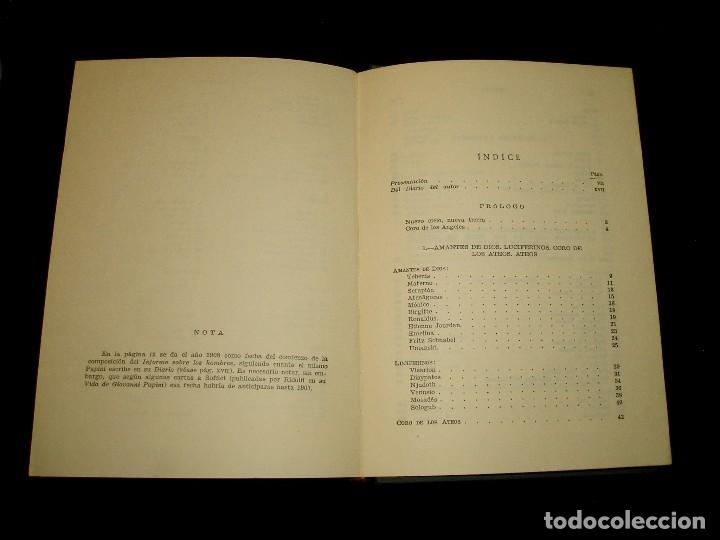 Libros antiguos: Libro 1&ordf; Edic. El Juicio Universal G. Papini - Foto 16