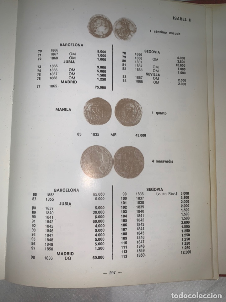 Libros antiguos: L- Cat&aacute;logo General de la Moneda Espa&ntilde;ola, edici&oacute;n 1978-1979 - Foto 15