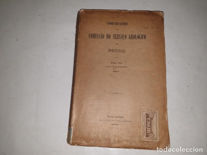 Libros antiguos: COMISSAO DO SERVICIO GEOLOGICO 1917 - Foto 1