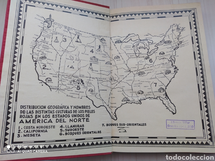 Libros antiguos: ARTE Y COSTUMBRES DE LOS PIELES ROJAS - Foto 2