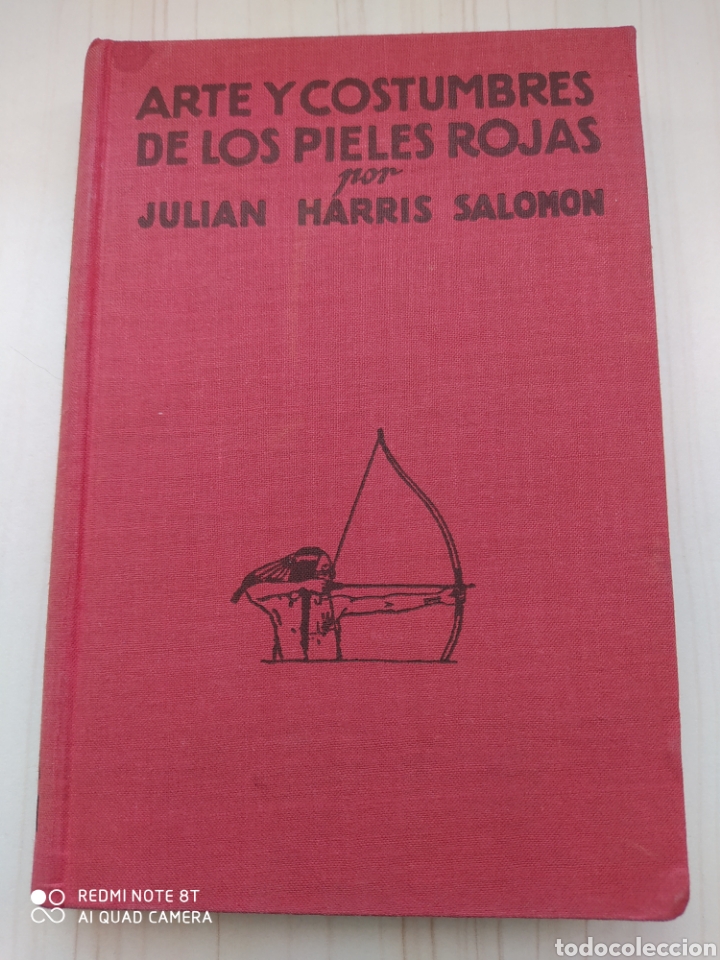 Libros antiguos: ARTE Y COSTUMBRES DE LOS PIELES ROJAS - Foto 1