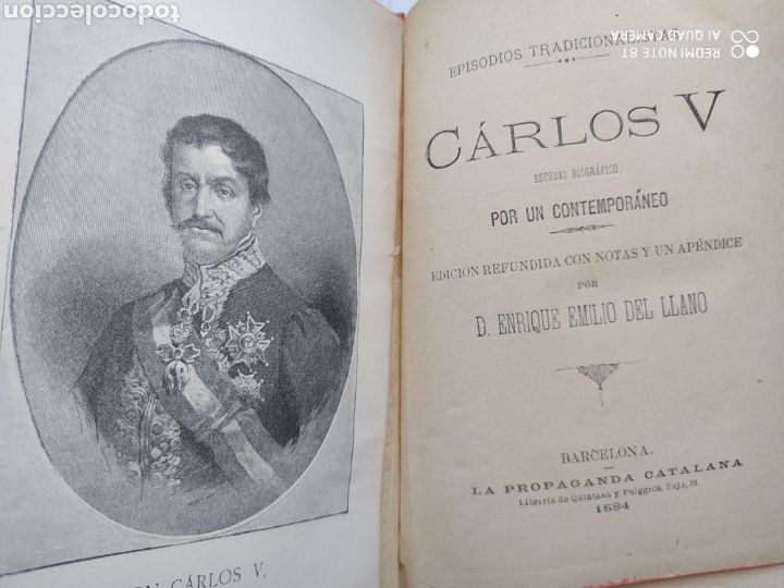 Libros antiguos: CARLOS V - EPISODIOS TRADICIONALISTAS - Foto 2
