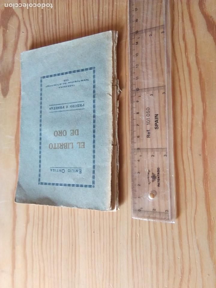 Libros antiguos: EL LIBRITO DE ORO, de Emilio Ortiga. 1928 - Foto 5