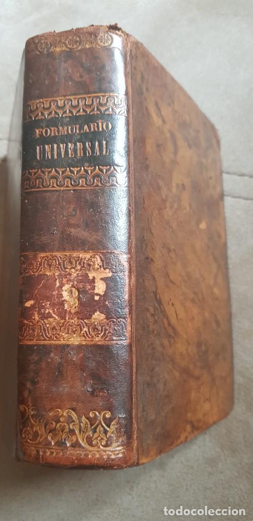 Old books: Formulario universal, tomo III &Aacute;lvarez Alcal&aacute;, Francisco