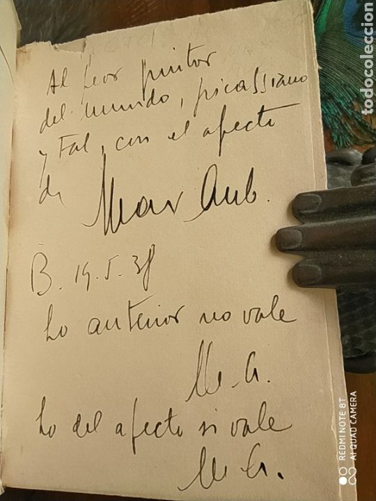 Libros antiguos: LUIS &Aacute;LVAREZ PEDRE&Ntilde;A - MAX AUB - Foto 3