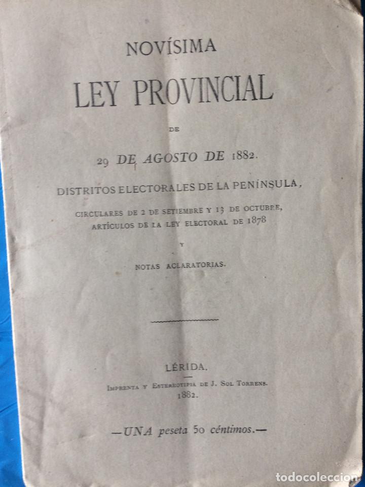 Libros antiguos: ESTADISTICA, CAUSAS ETC... - Foto 3