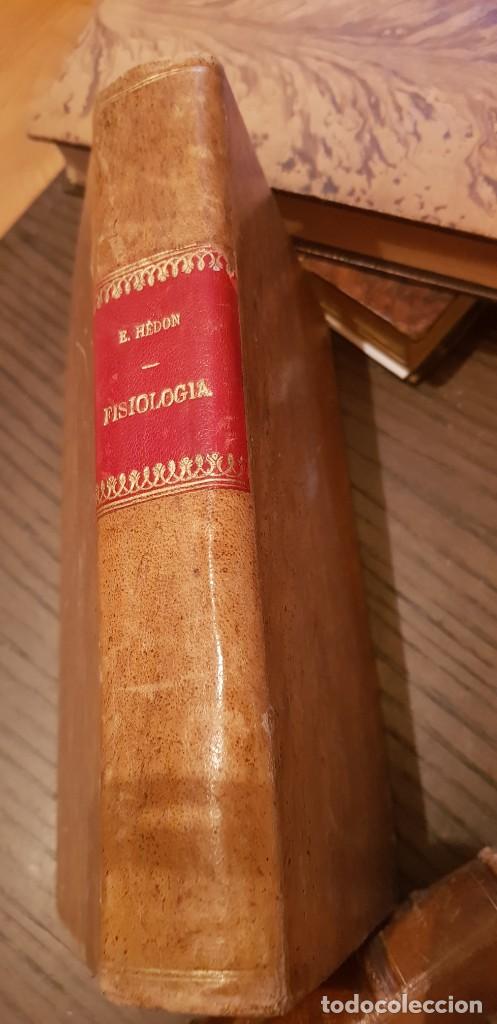 Libros antiguos: COMPENDIO DE FISIOLOG&Iacute;A Hedon, E. - Foto 1