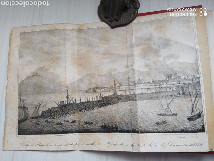 Libros antiguos: SUCESOS DE BARCELONA 1842 - ADRIANO - Foto 3