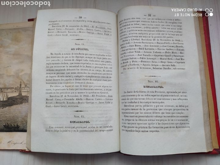 Libros antiguos: SUCESOS DE BARCELONA 1842 - ADRIANO - Foto 6