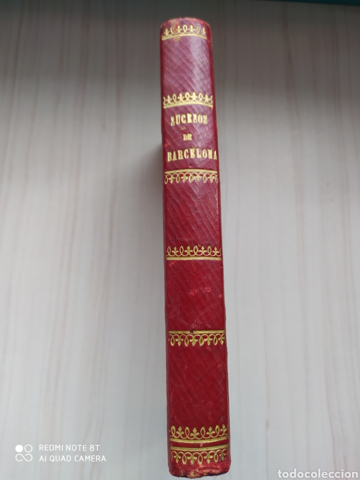 Libros antiguos: SUCESOS DE BARCELONA 1842 - ADRIANO - Foto 8