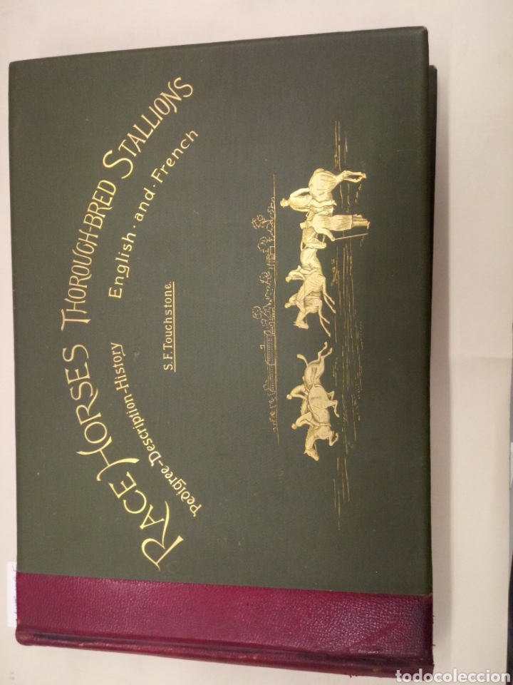 Libros antiguos: RACE HORSES THOROUGH-BRED STALLIONS - Foto 1
