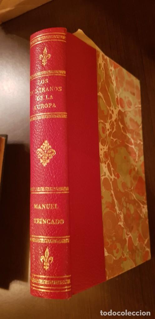 Livros antigos: Compendio historico, geografico y genealogico de los soberanos de la Europa descripcion de sus corte