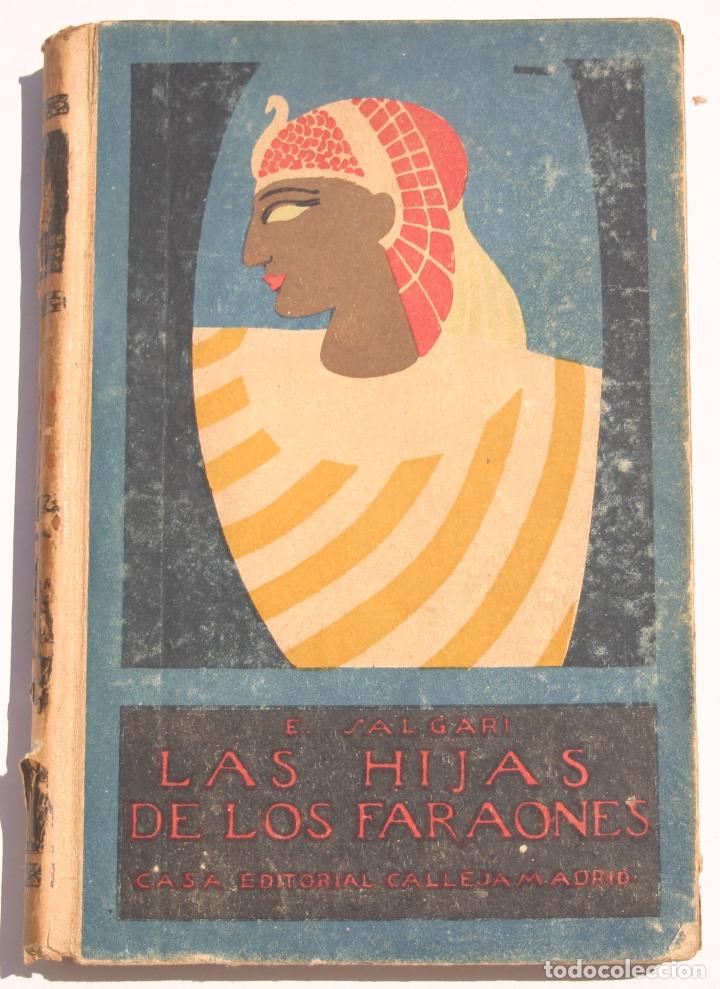 Libros antiguos: Las hijas de los faraones - Emilio Salgari - Foto 1