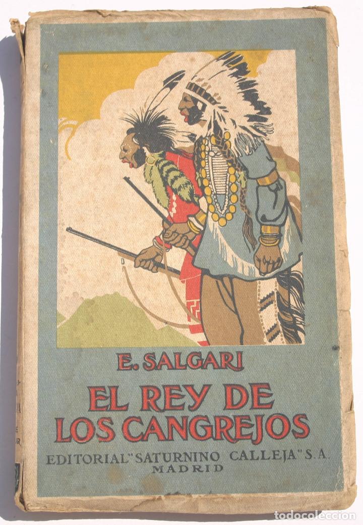 Libros antiguos: El rey de los cangrejos - Emilio Salgari - Foto 1